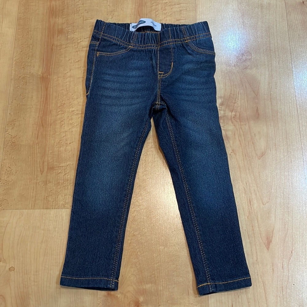 Old navy toddler pull on jeans
